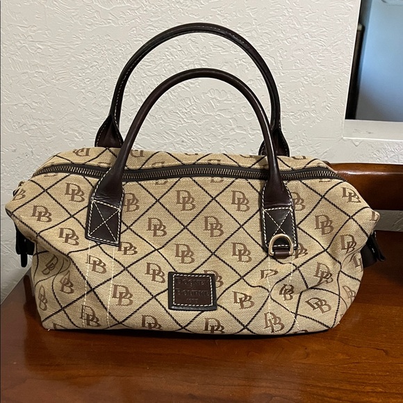 Dooney & Bourke Brown Satchel Bag - Picture 1 of 8